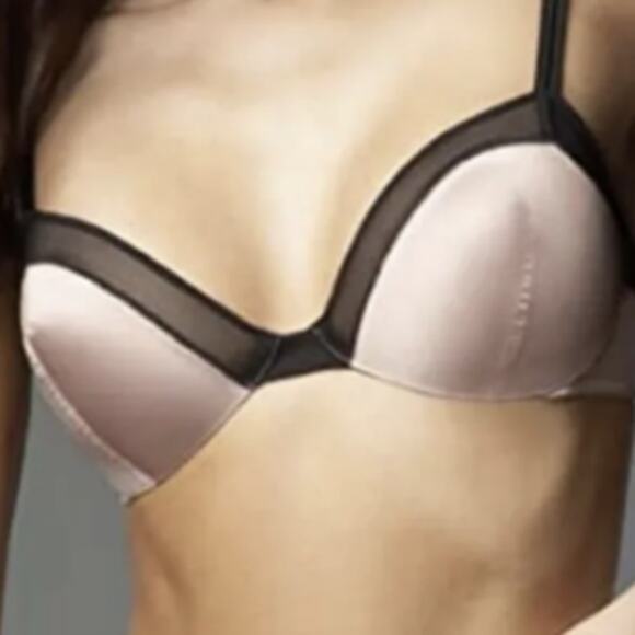 Le Mystere NO 9 Lolita Triangle Bra #7159 in Black Noir US 30E - Picture 8 of 8